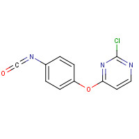 853298-50-7 2-chloro-4-(4-isocyanatophenoxy)pyrimidine chemical structure