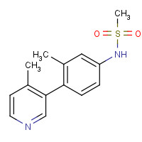 1357091-95-2 N-[3-methyl-4-(4-methylpyridin-3-yl)phenyl]methanesulfonamide chemical structure
