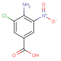 37902-01-5 4-amino-3-chloro-5-nitrobenzoic acid chemical structure