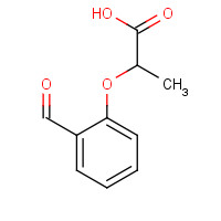 29040-34-4 2-(2-formylphenoxy)propanoic acid chemical structure