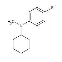88799-11-5 4-bromo-N-cyclohexyl-N-methylaniline chemical structure