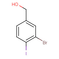 249647-26-5 (3-bromo-4-iodophenyl)methanol chemical structure