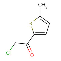 31772-42-6 2-chloro-1-(5-methylthiophen-2-yl)ethanone chemical structure
