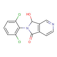 1337881-94-3 2-(2,6-dichlorophenyl)-3-hydroxy-3H-pyrrolo[3,4-c]pyridin-1-one chemical structure