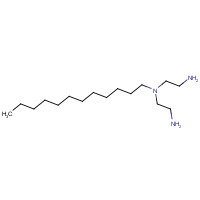 4182-44-9 N'-(2-aminoethyl)-N'-dodecylethane-1,2-diamine chemical structure
