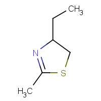 4293-61-2 4-ethyl-2-methyl-4,5-dihydro-1,3-thiazole chemical structure