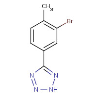 326912-89-4 5-(3-bromo-4-methylphenyl)-2H-tetrazole chemical structure