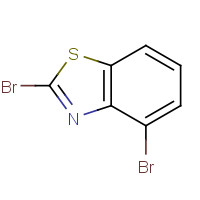 887589-19-7 2,4-dibromo-1,3-benzothiazole chemical structure