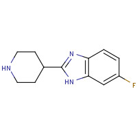 295790-49-7 6-fluoro-2-piperidin-4-yl-1H-benzimidazole chemical structure