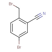 156001-53-5 5-bromo-2-(bromomethyl)benzonitrile chemical structure