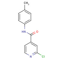 680217-41-8 2-chloro-N-(4-methylphenyl)pyridine-4-carboxamide chemical structure