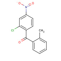 344459-21-8 (2-chloro-4-nitrophenyl)-(2-methylphenyl)methanone chemical structure