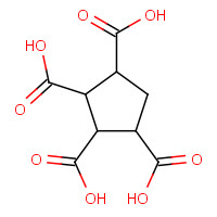3724-52-5 cyclopentane-1,2,3,4-tetracarboxylic acid chemical structure