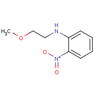 56436-24-9 N-(2-methoxyethyl)-2-nitroaniline chemical structure