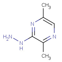 19848-58-9 (3,6-dimethylpyrazin-2-yl)hydrazine chemical structure