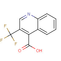 588702-65-2 3-(trifluoromethyl)quinoline-4-carboxylic acid chemical structure
