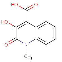92286-59-4 3-hydroxy-1-methyl-2-oxoquinoline-4-carboxylic acid chemical structure