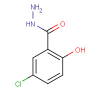 5022-48-0 5-chloro-2-hydroxybenzohydrazide chemical structure