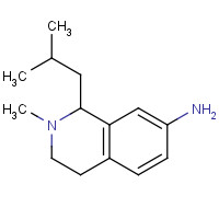 259147-57-4 2-methyl-1-(2-methylpropyl)-3,4-dihydro-1H-isoquinolin-7-amine chemical structure