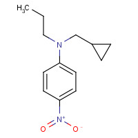 821777-14-4 N-(cyclopropylmethyl)-4-nitro-N-propylaniline chemical structure