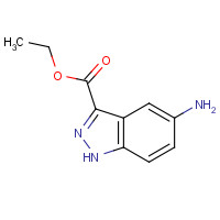 885278-45-5 ethyl 5-amino-1H-indazole-3-carboxylate chemical structure