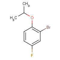 202865-79-0 2-bromo-4-fluoro-1-propan-2-yloxybenzene chemical structure