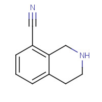 215798-85-9 1,2,3,4-tetrahydroisoquinoline-8-carbonitrile chemical structure