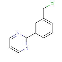 898289-51-5 2-[3-(chloromethyl)phenyl]pyrimidine chemical structure