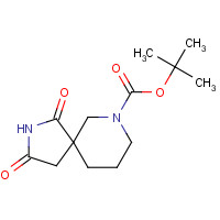 1160246-76-3 tert-butyl 1,3-dioxo-2,9-diazaspiro[4.5]decane-9-carboxylate chemical structure