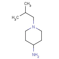 42450-36-2 1-(2-methylpropyl)piperidin-4-amine chemical structure