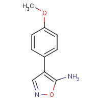 183666-47-9 4-(4-methoxyphenyl)-1,2-oxazol-5-amine chemical structure
