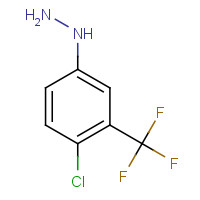 91626-53-8 [4-chloro-3-(trifluoromethyl)phenyl]hydrazine chemical structure