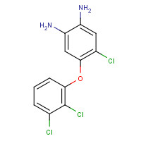 139369-42-9 4-chloro-5-(2,3-dichlorophenoxy)benzene-1,2-diamine chemical structure