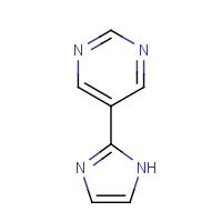 496795-47-2 5-(1H-imidazol-2-yl)pyrimidine chemical structure