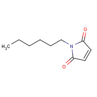 17450-29-2 1-hexylpyrrole-2,5-dione chemical structure