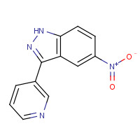 1356087-84-7 5-nitro-3-pyridin-3-yl-1H-indazole chemical structure