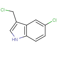 701205-34-7 5-chloro-3-(chloromethyl)-1H-indole chemical structure