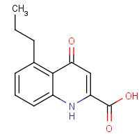 123157-95-9 4-oxo-5-propyl-1H-quinoline-2-carboxylic acid chemical structure