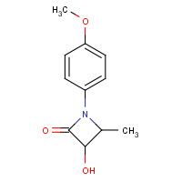 159700-07-9 3-hydroxy-1-(4-methoxyphenyl)-4-methylazetidin-2-one chemical structure