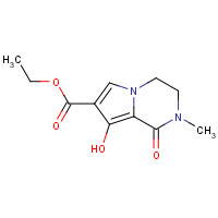 701208-31-3 ethyl 8-hydroxy-2-methyl-1-oxo-3,4-dihydropyrrolo[1,2-a]pyrazine-7-carboxylate chemical structure
