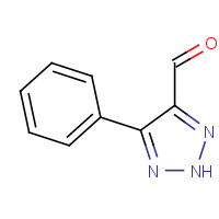 409097-99-0 5-phenyl-2H-triazole-4-carbaldehyde chemical structure