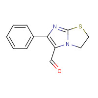 75224-64-5 6-phenyl-2,3-dihydroimidazo[2,1-b][1,3]thiazole-5-carbaldehyde chemical structure