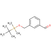 81168-11-8 3-[[tert-butyl(dimethyl)silyl]oxymethyl]benzaldehyde chemical structure