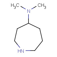 933704-58-6 N,N-dimethylazepan-4-amine chemical structure