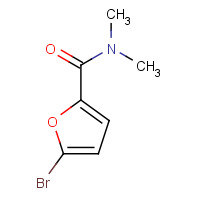 31136-79-5 5-bromo-N,N-dimethylfuran-2-carboxamide chemical structure