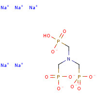 2235-43-0 pentasodium;[bis(phosphonatomethyl)amino]methyl-hydroxyphosphinate chemical structure