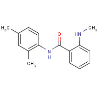 67117-15-1 N-(2,4-dimethylphenyl)-2-(methylamino)benzamide chemical structure