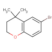 1027915-16-7 6-bromo-4,4-dimethyl-2,3-dihydrochromene chemical structure