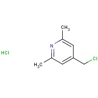 198973-09-0 4-(chloromethyl)-2,6-dimethylpyridine;hydrochloride chemical structure