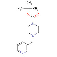 150812-36-5 tert-butyl 4-(pyridin-3-ylmethyl)piperazine-1-carboxylate chemical structure